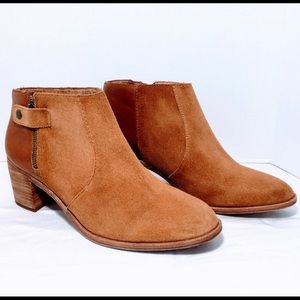 Madewell Alicia Boots in Burnt Sienna